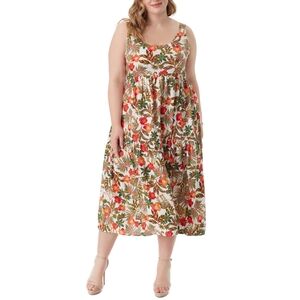 Jessica Simpson Women's Plus Size Cheryl Dress 2X viscose